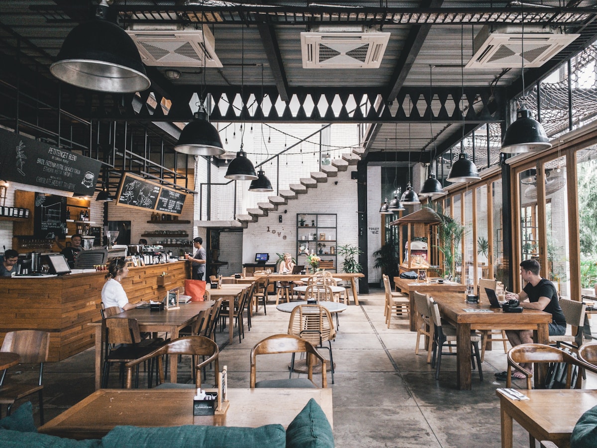 Cozy restaurant interior